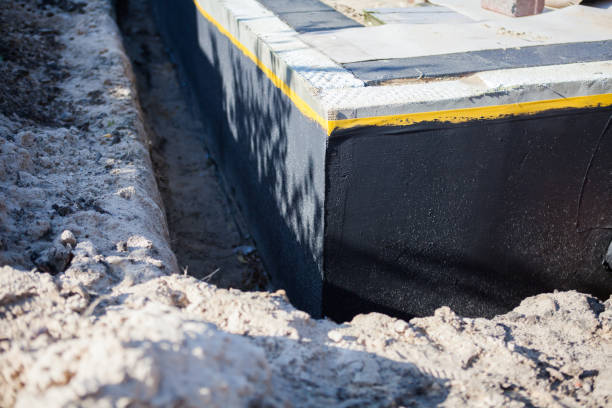 Residential Interior Drainage System installation at a Elora, TN home by SJ Waterproofing Pros